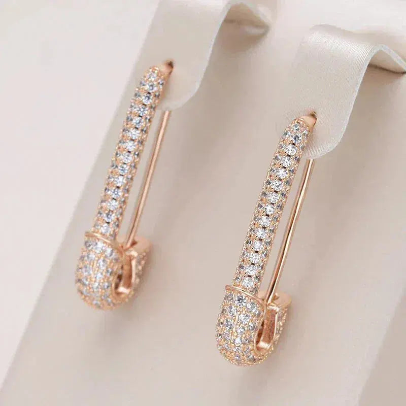 Shiny Clip Earrings